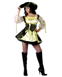  Déguisement pirate jaune femme, fig. 1 