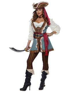  Déguisement pirate luxe femme, fig. 1 