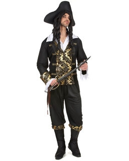  Déguisement pirate à motif homme, fig. 1 