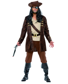  Piratenkostüm für Herren, mittellange Jacke, fig. 1 