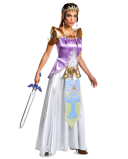  Déguisement princesse Zelda™ deluxe femme, fig. 1 