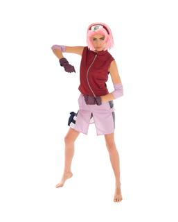  Naruto™-Kostüm für Damen Anime bunt, fig. 1 