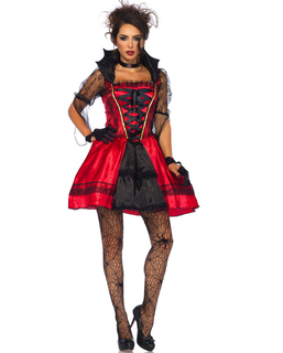  Sexy Gothic Vampir Kostüm für Damen Halloween, fig. 1 