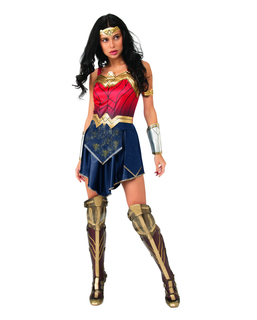  Wonder Woman™-Damenkostüm Lizenz-Verkleidung blau-rot-gold, fig. 1 