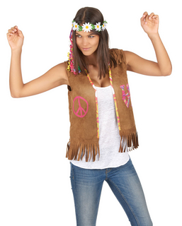  Gilet hippie femme 55 cm, fig. 1 