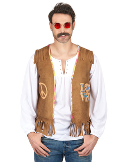  Gilet hippie homme, fig. 1 