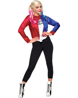  Veste et t-shirt intégré Harley Quinn Suicide Squad™ femme, fig. 1 