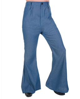  Pantalon disco pattes d'éléphant couleur Jeans homme, fig. 1 