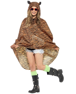  Tigerponcho für Erwachsene, fig. 1 