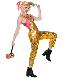  Harley Quinn Birds of Prey™ Gold-Overall für Damen, fig. 1 