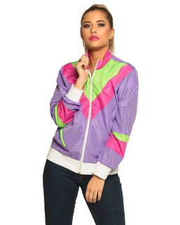  80er-Jacke für Damen Jogging-Weste Bad-Taste, fig. 1 