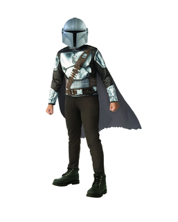  The Mandalorian™-Kostüm für Kinder Star Wars grau-braun, fig. 1 