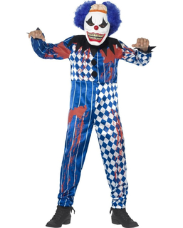  Déguisement clown arlequin enfant Halloween, fig. 1 