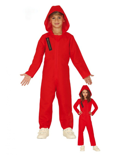  Rotes Dieb-Jumpsuit-Kostüm für Kinder, fig. 1 