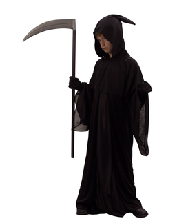  Schwarzes Reaper-Halloweenkostüm für Kinder, fig. 1 