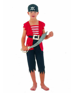  Déguisement pirate corsaire garçon, fig. 1 