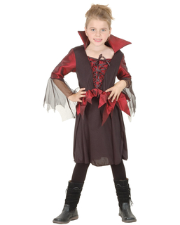  Halloween-Vampirkostüm aus Satin für Mädchen, fig. 1 