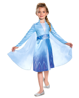  Elsa™ Mädchenkostüm Frozen 2™ blau, fig. 1 