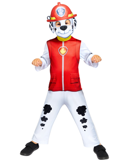  Marshall™-Kinderkostüm Lizenz-Verkleidung für Kinder Paw Patrol™ schwarz-weiss, fig. 1 