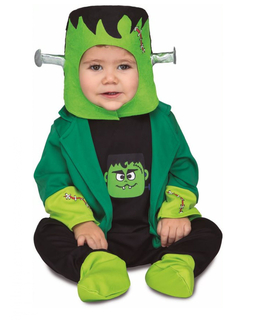  Frankenstein-Kostüm für Babys schwarz-grün, fig. 1 