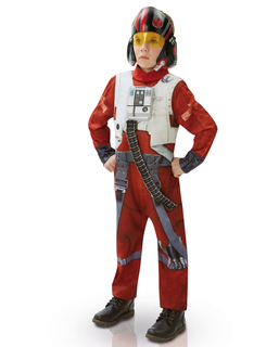  Poe X-Wing Fighter-Kostüm für Kinder Star Wars - hochwertig, fig. 1 