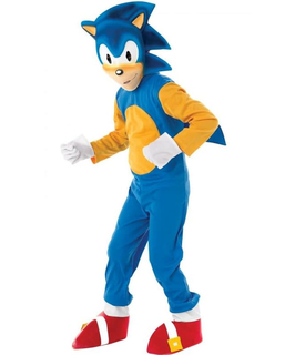  Lizenziertes Sonic™-Kostüm für Kinder bunt, fig. 1 