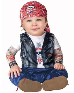  Mini-Biker-Kostüm für Babys – Luxus, fig. 1 