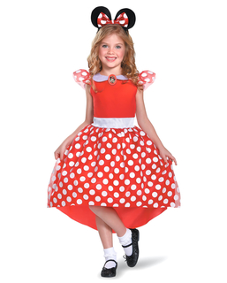  Déguisement Minnie Mouse™ rouge classique fille, fig. 1 