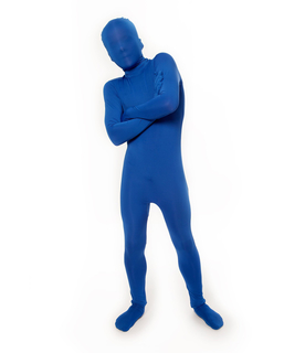  Blaues Overall-Kostüm für Kinder von Morphsuits™, fig. 1 