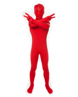  Déguisement combinaison rouge enfant Morphsuits™, fig. 1 