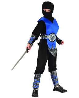  Blaues Ninja Kostüm für Jungen, fig. 1 