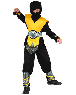  Gelbes Ninja-Kostüm für Jungen, fig. 1 