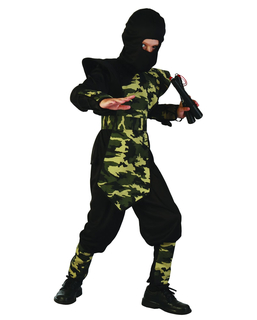  Déguisement ninja militaire plastron garçon, fig. 1 