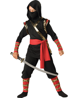  Déguisement Ninja pour enfant - Luxe, fig. 1 