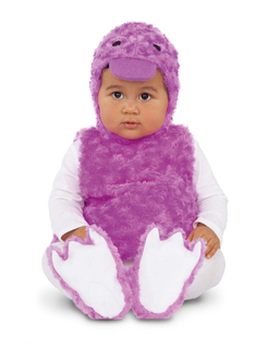  Déguisement petit canard peluche lilas, fig. 1 