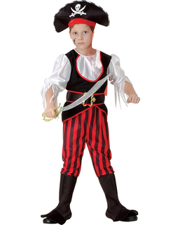  Déguisement pirate effet satiné garçon, fig. 1 