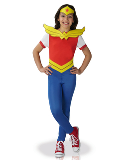  Klassisches Wonder Women Super Hero Girls™-Kostüm für Mädchen, fig. 1 