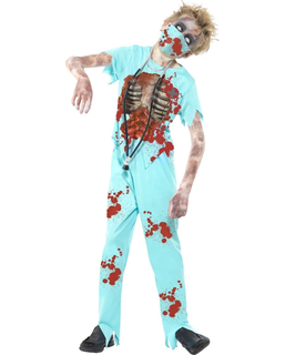  Zombie-Doktor Halloween Kostüm für Kinder, fig. 1 