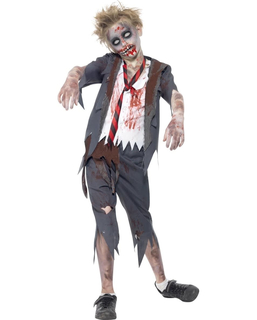  Schüler Zombie-Kostüm für Jungen Halloween, fig. 1 