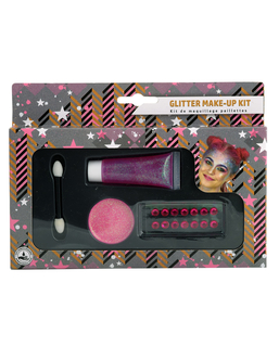  Rosa Glitzer-Make-up-Set, fig. 1 