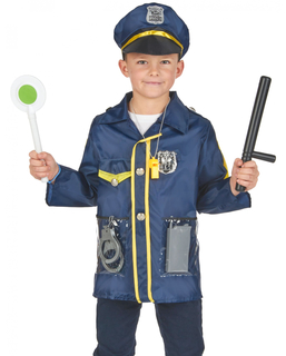  Kit déguisement et accessoires de policier enfant, fig. 1 