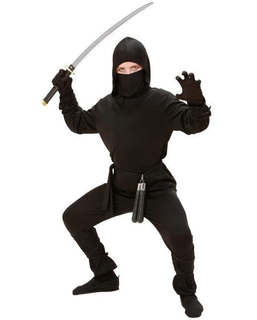  Déguisement ninja noir enfant, fig. 1 