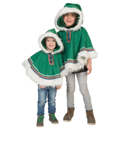  Poncho inuit vert bébé, fig. 1 