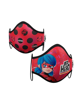  Boîte de 2 masques de protection enfant réutilisables Ladybug™, fig. 1 