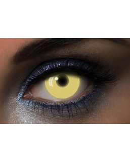  Lentilles fantaisie UV jaune 1 mois adulte, fig. 1 