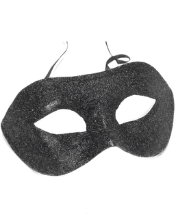  Halbmaske schwarz glänzend, fig. 1 