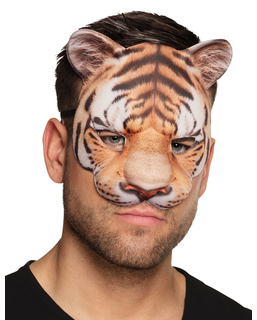  Tiermaske Tiger für Erwachsene braun, fig. 1 