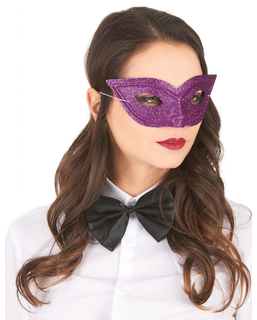  Venezianische Maske für Erwachsene lila, fig. 1 