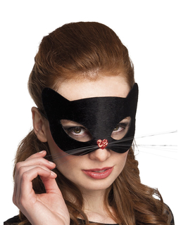  Schwarze Panthermaske für Damen, fig. 1 