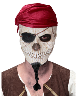  Piraten-Totenkopfmaske für Erwachsene, fig. 1 